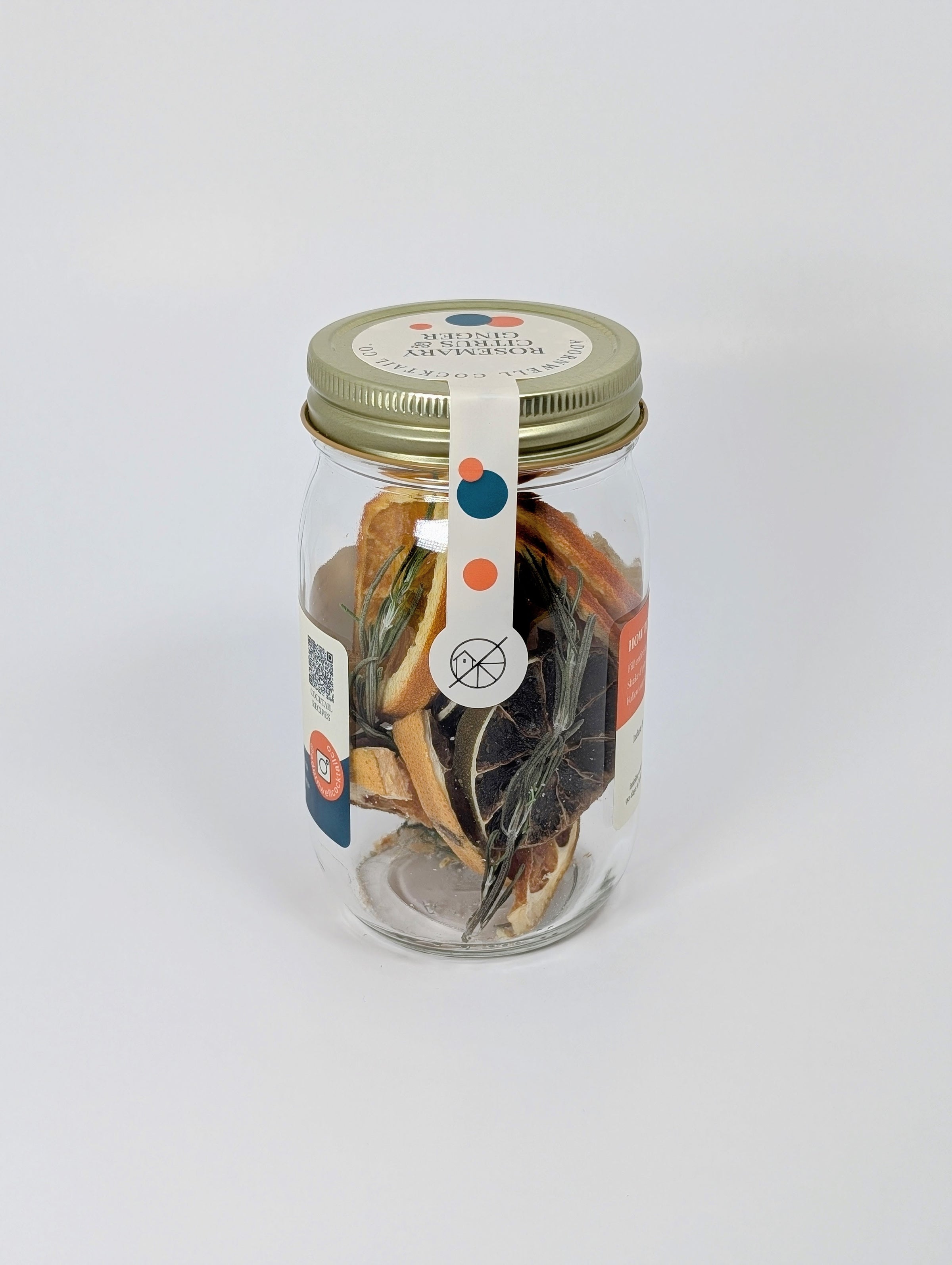 Cocktail Infusion Kit Rosemary Citrus and Ginger Adornwell