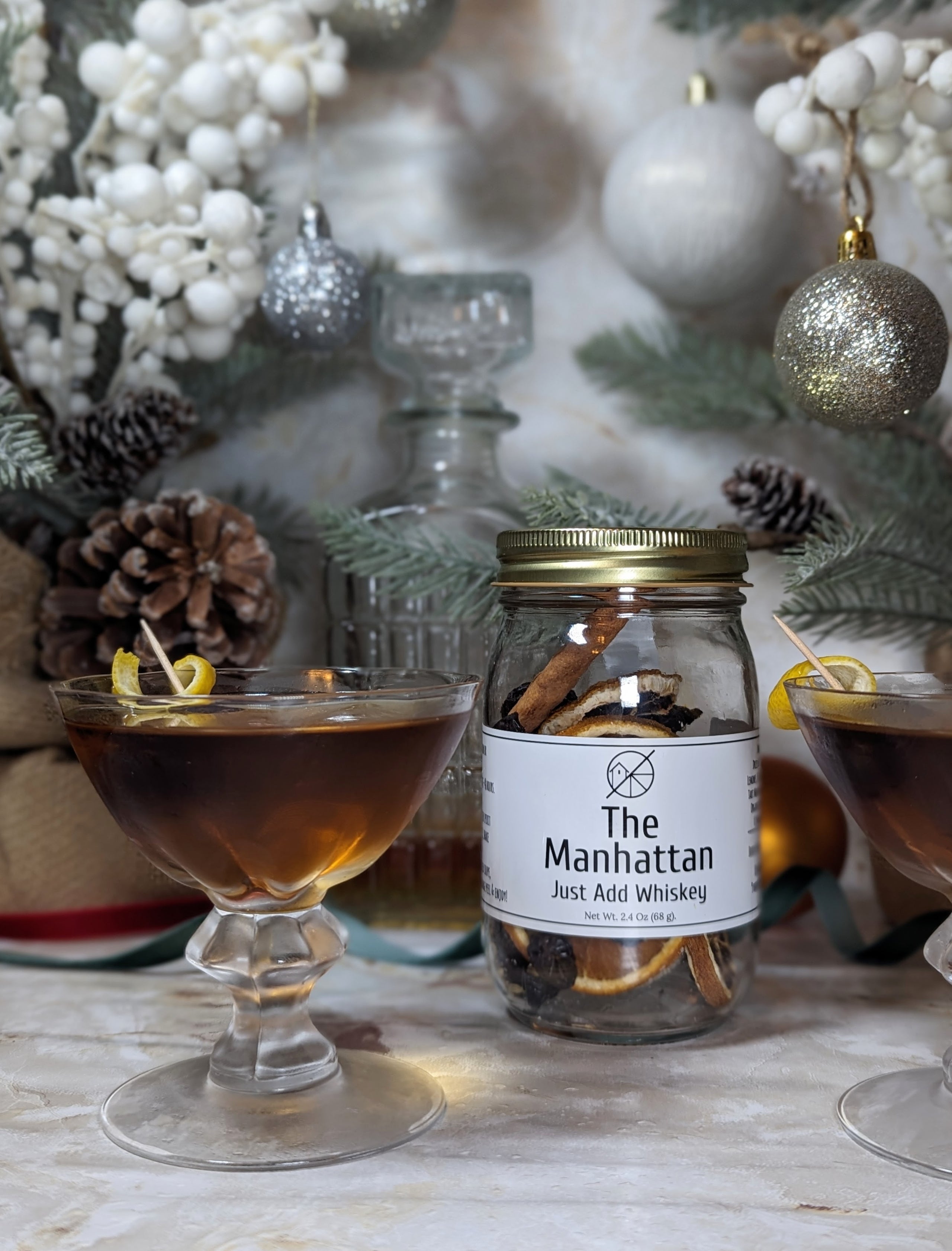 Manhattan Cocktail Kit - Whiskey Bear