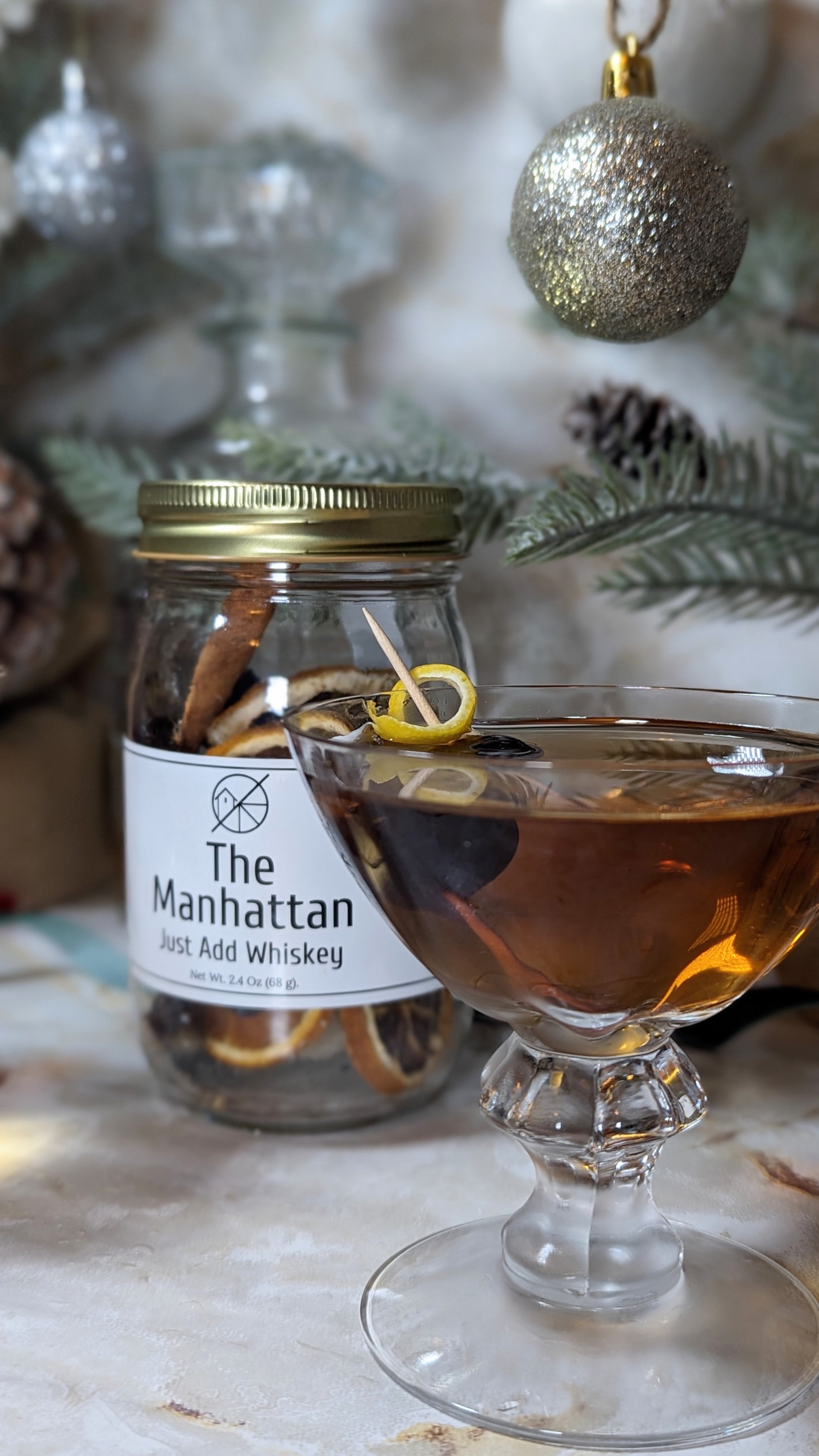 Manhattan Cocktail Kit - Whiskey Bear